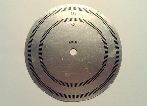 Disque strobo 60 hz